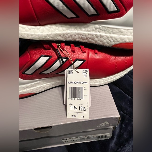 NEW Adidas New York Red Bulls Ultraboost DNA X Copa shoes, size 11.5 - Picture 4 of 10